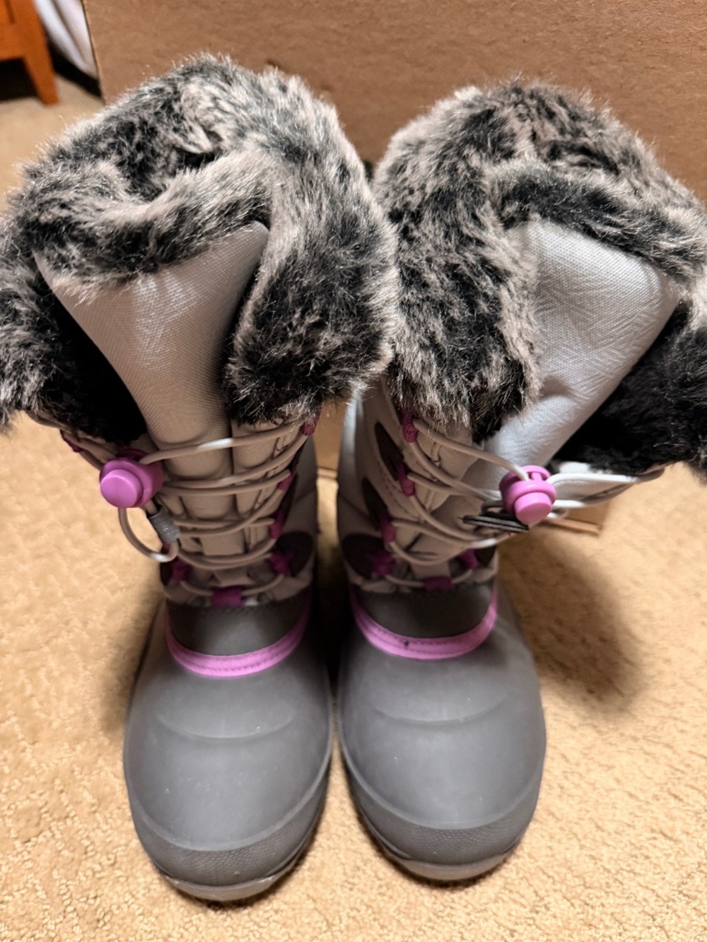 Kamik winter boots, youth